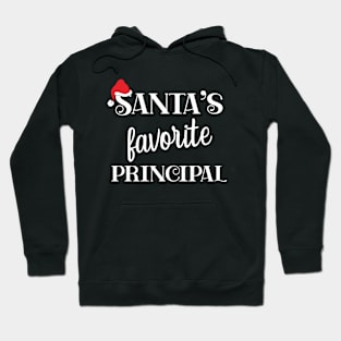 Santa's Favorite Principal Appreciation Gifts Hoodie